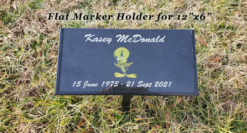 Outdoor Flat Marker Holder