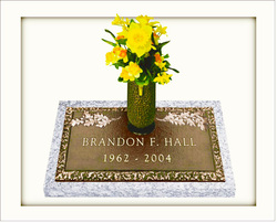 Oak Leaf 2 Individual Bronze Grave Marker