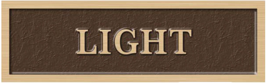Light Brown Color Bronze