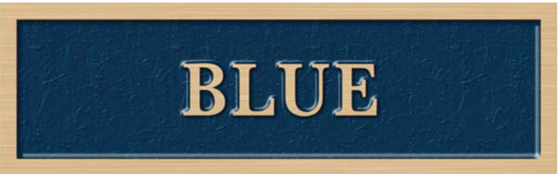 Blue Color Bronze
